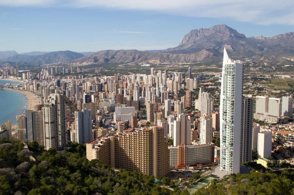 Mejor zona vivir en benidorm